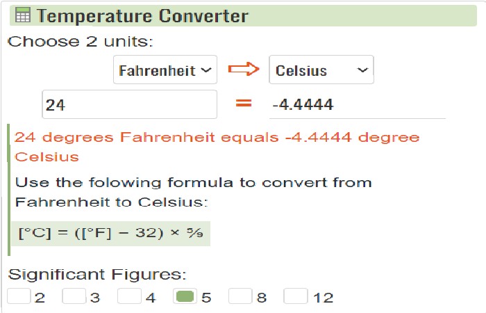 2 f to c 2