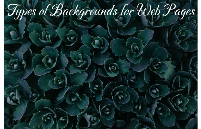 Backgrounds for Web Pages