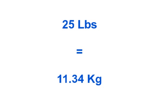 25 lbs To Kg 2