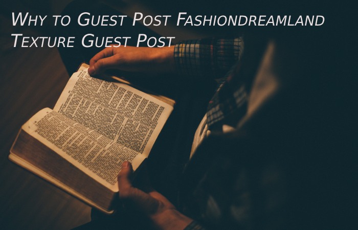 Texture Guest Post