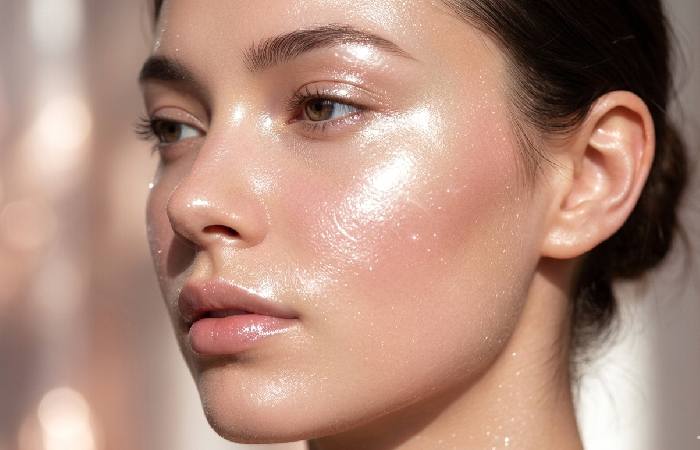 glass skin highlight