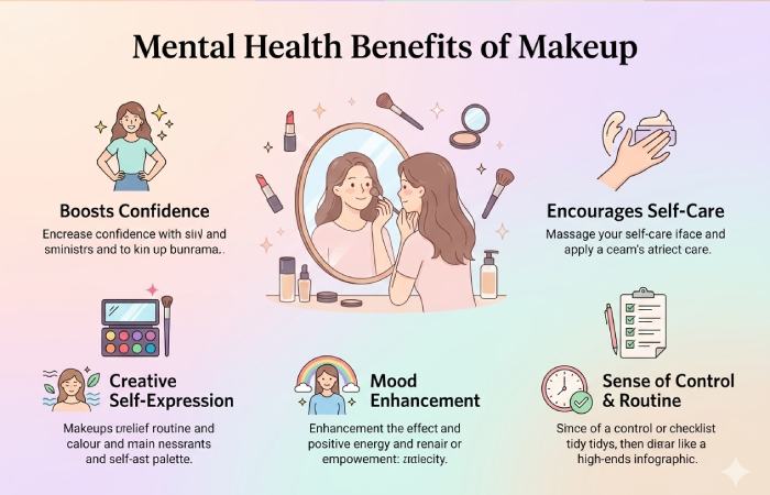 mental health benefits of makeup