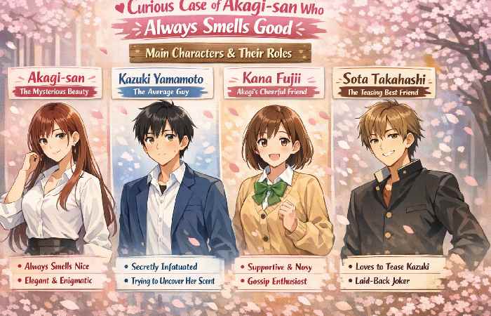 main characters & their roles