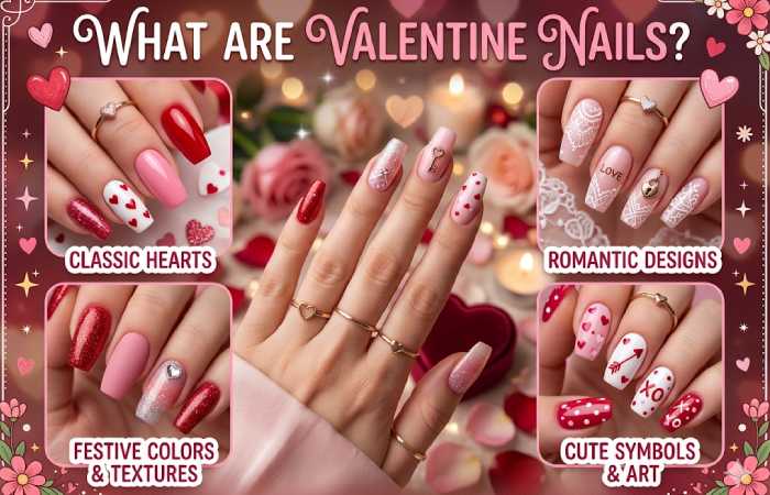 what are valentine nails? 