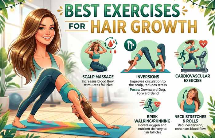 best exercises for hair growth