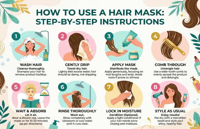 how to use a hair mask