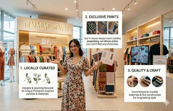 what makes genevieve gozum’s brand unique
