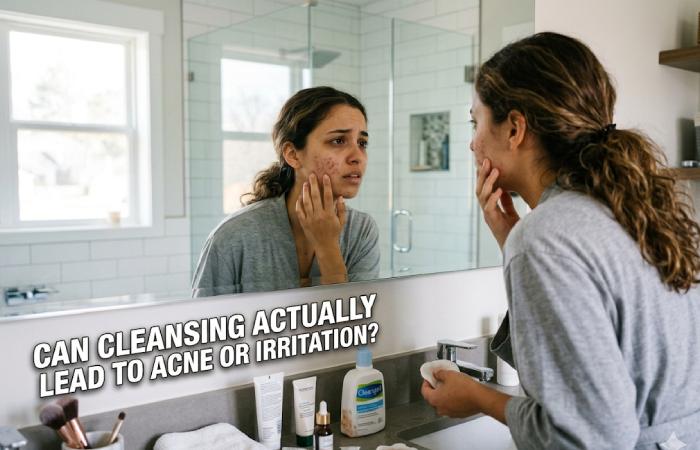 can cleansing actually lead to acne or irritation