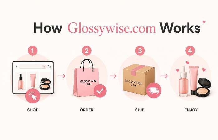 how glossywise com works?