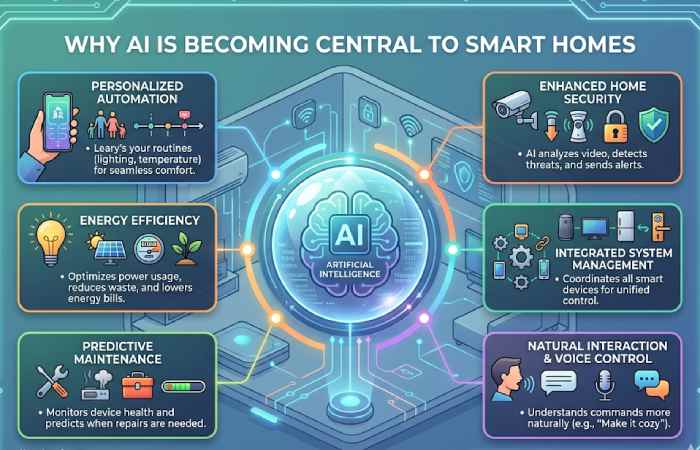 why ai is becoming central to smart homes